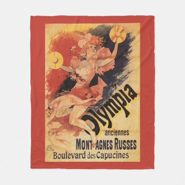 Manta Polar Platillos que se estrellan del chica del club (Anverso)