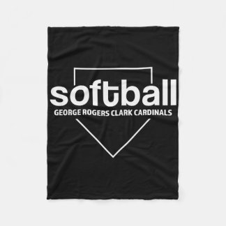 Manta Polar Plato Home de Softll de los Cardinals de George Ro