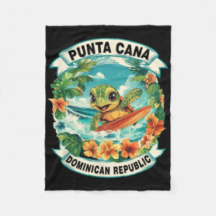 Manta Polar Playa Del Carmen México Tortuga Marina Adorable Su