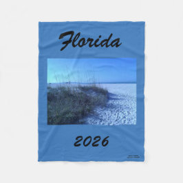 MANTA POLAR PLAYA FLORIDA 2026 FLEECE BLANKET