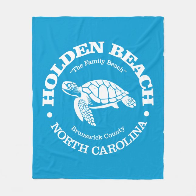 Manta Polar Playa Holden (tortuga marina) (Anverso)