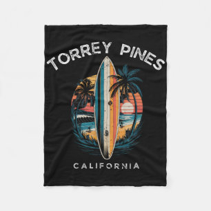 Manta Polar Playa Torrey Pines California Hombres Mujeres Surf