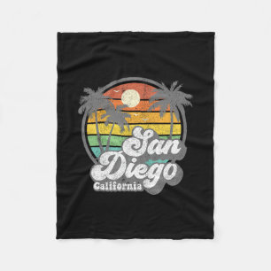 Manta Polar Playa Vintage San Diego California Surf Retro S