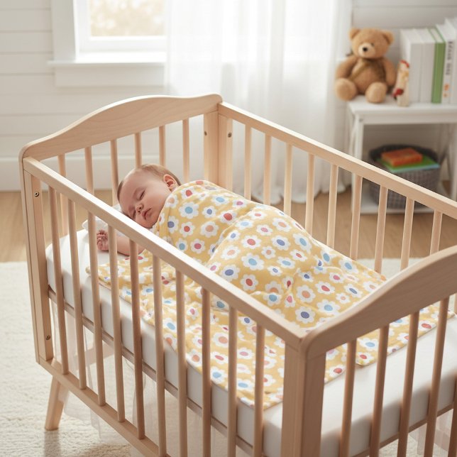 Manta Polar Playful Daisy Ditsy Print Baby Toddler Blanket (Subido por el creador)