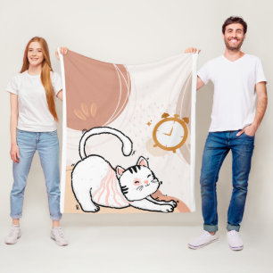 Manta Polar Playous Kitten Fleece Blanket