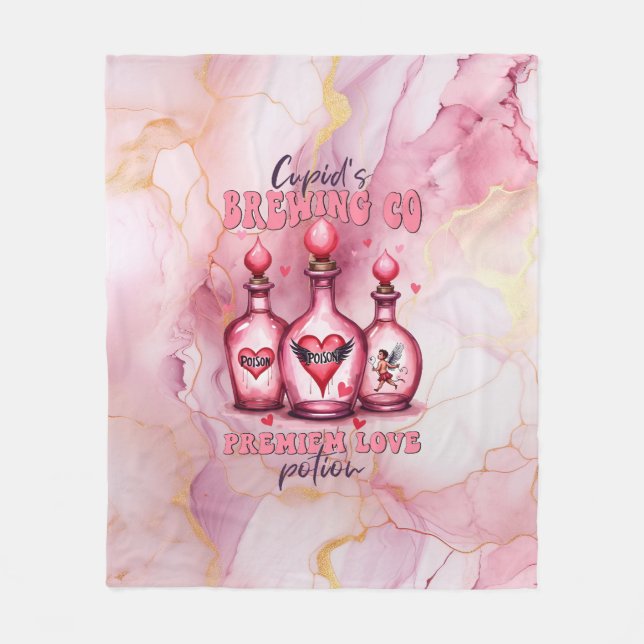 Manta Polar Poción de amor (Anverso)