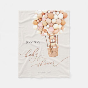 Manta Polar ¡Podemos Esperar! Baby Shower Fleece Blanket