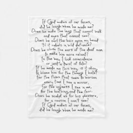 Manta Polar Poema de Fern