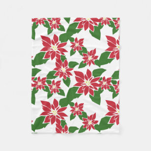 Manta Polar Poinsettia