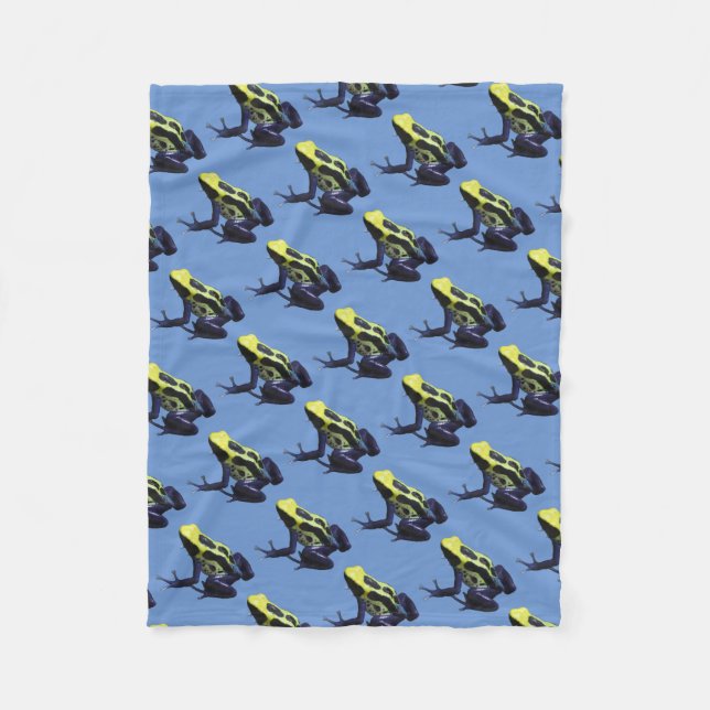 Manta Polar Poison Dart Frog Fleece Blanket (Anverso)