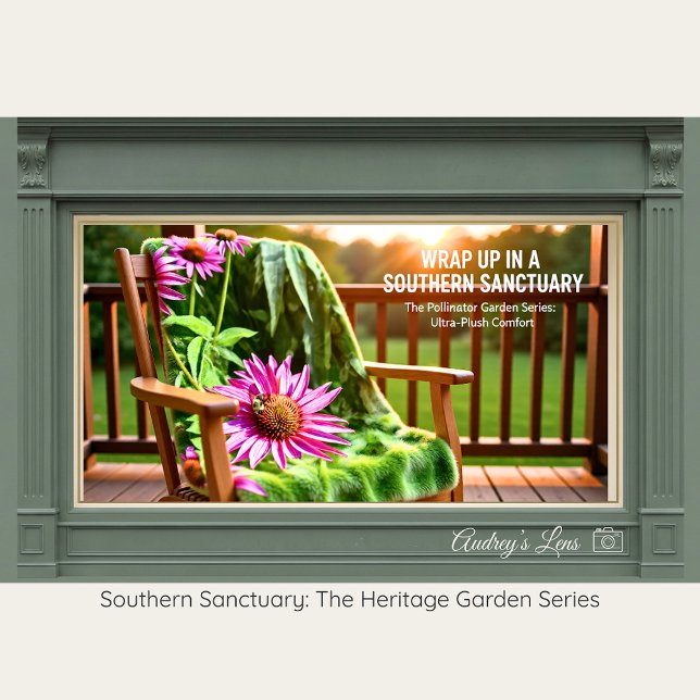 Manta Polar Pollinator Garden Floral Soft Fleece Throw (Subido por el creador)