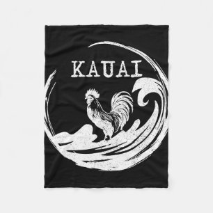 Manta Polar Pollo Kauai Hawaii Surf Recuerdo Hawaiano Surfista