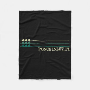 Manta Polar Ponce Inlet Florida rompe surf retro onda 