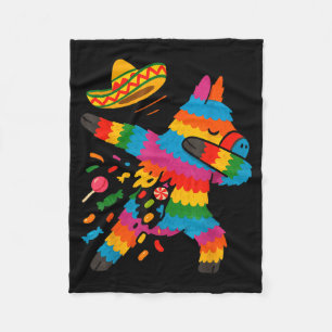 Manta Polar poncho mexicano haciendo dabbing cinco de mayo niñ