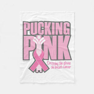 Manta Polar Poniendo rosado (hockey)