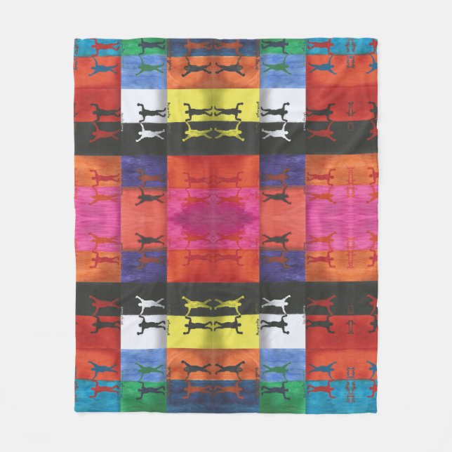Manta Polar Pop art no.1 by Yeshaya Dank - unity & harmony (Anverso)