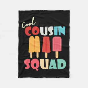 Manta Polar Popsicles Guay Cousin Squad Matar familia de veran
