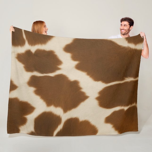 Manta Polar Popular Colección elegante de cuero falso de vaca (In situ)