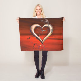 Manta Polar Por el amor al rojo