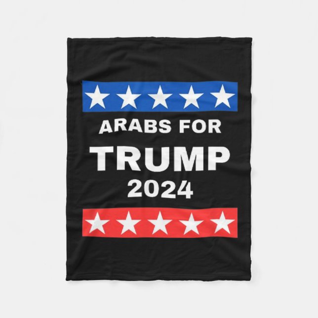 Manta Polar Por el presidente de Trump, Donald Trump, 2024 (Anverso)