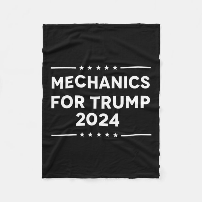 Manta Polar Por Trump 2024 (Anverso)