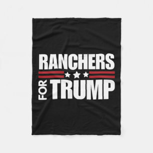 Manta Polar Por Trump 2024 Elección Conservador Republicano