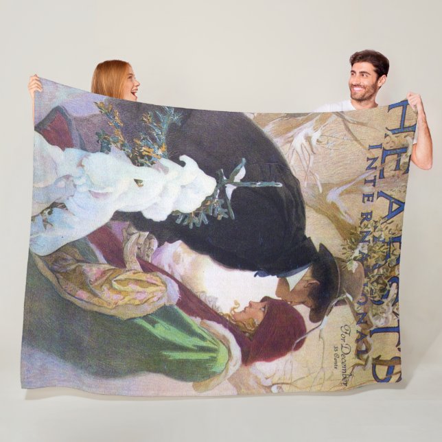 Manta Polar Portada de Hearst's International, Alphonse Mucha (In situ)