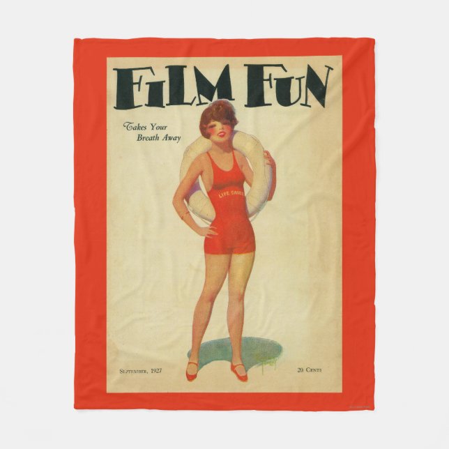 Manta Polar Portada de revista 2 de la diversión de la (Anverso)