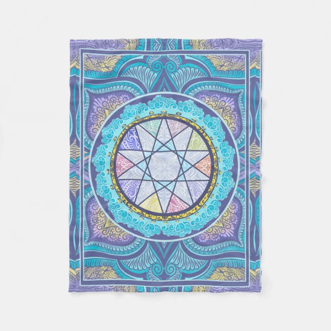 Manta Polar Portal de geometría celeste (Anverso)