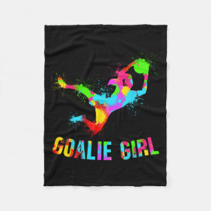 Manta Polar Portera de fútbol chica portera de fútbol femenina