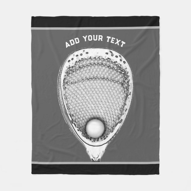 Manta Polar Portero de Lacrosse (Anverso)