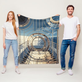 Manta Polar Porthole Nautical Ocean Liner Luxury Art Deco