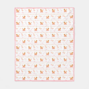 Manta Polar Posh Doodle Dog Love Fleece Blanket