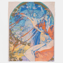 Poster de Alphonse Mucha en el Festival Sokol (192
