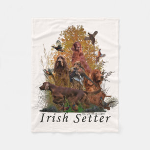 Manta Polar Poster de Irish Setter