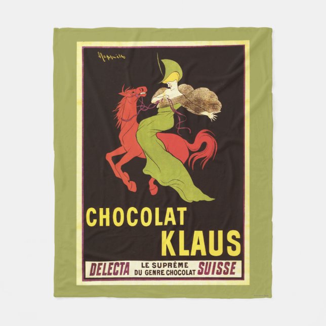 Manta Polar Poster del anuncio de Chocolat Klaus (Anverso)