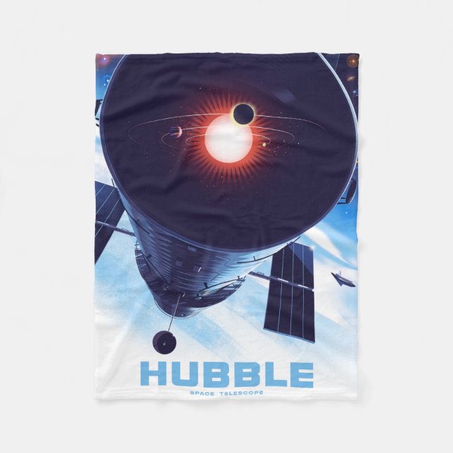 Manta Polar Poster del telescopio espacial Hubble. (Anverso)