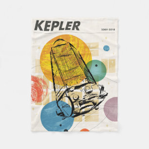 Manta Polar Poster del telescopio espacial Kepler.