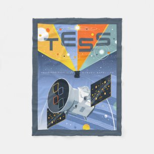 Manta Polar Poster del telescopio espacial Tess.