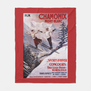 Manta Polar Poster promocional de esquí