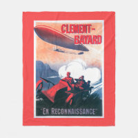 Poster promocional del dirigible de Adjudant