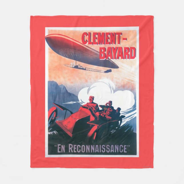 Manta Polar Poster promocional del dirigible de Adjudant (Anverso)