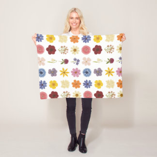 Manta Polar Potencia de flor