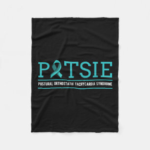 Manta Polar Pots Disautonomía Cinta turquesa Autónoma