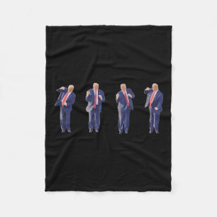 Manta Polar Potus 45 Danza del presidente Donald Trump 47° Est