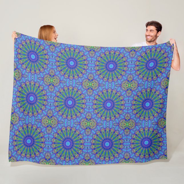 Manta Polar Power Mandala Seamless Pattern 6 (In situ)