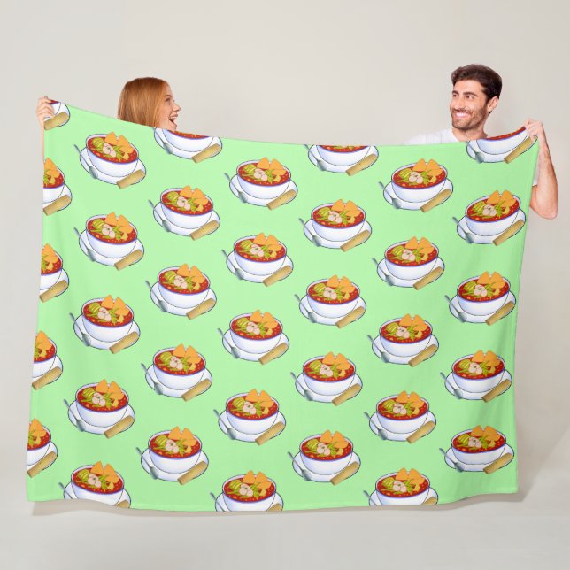 Manta Polar Pozole Rojo De Pollo (In situ)