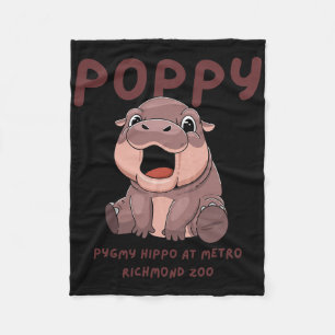 Manta Polar Ppy Nuevo Bebé Hipopótamo Enano En Metro Richmond