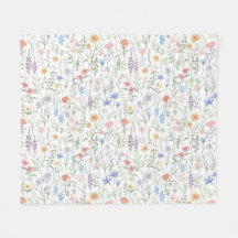 Pradera de flores silvestres coqueta