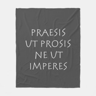 Manta Polar Praesis ut prosis ne ut imperes